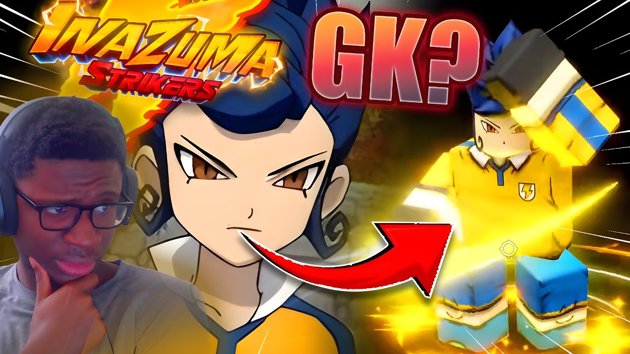 Цуруги действительно стал вратарём?! (Roblox Inazuma Striker)