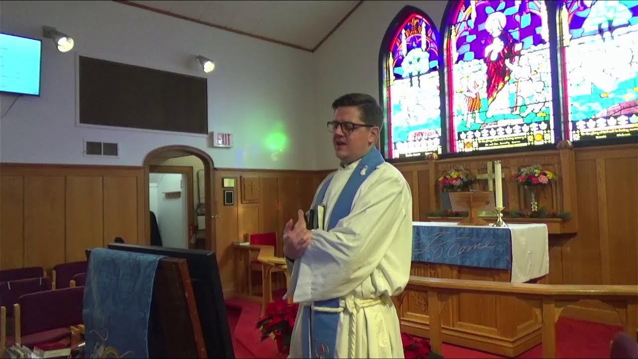 November  30th ,2025. The 1st Sunday of Advent. Join St. Peter's for 10am worship.