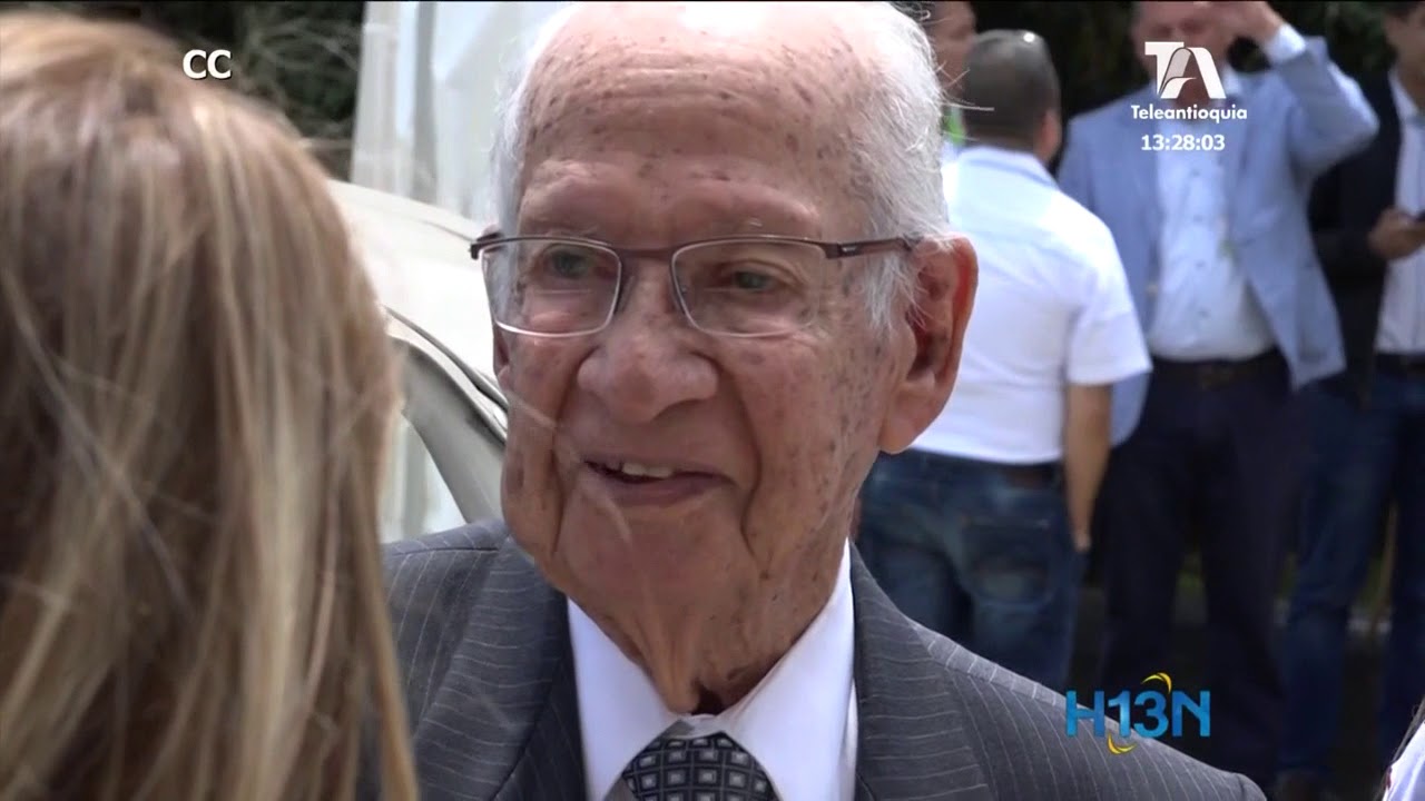 Con 99 años de edad, fundador de Haceb recibe título Honoris Causa