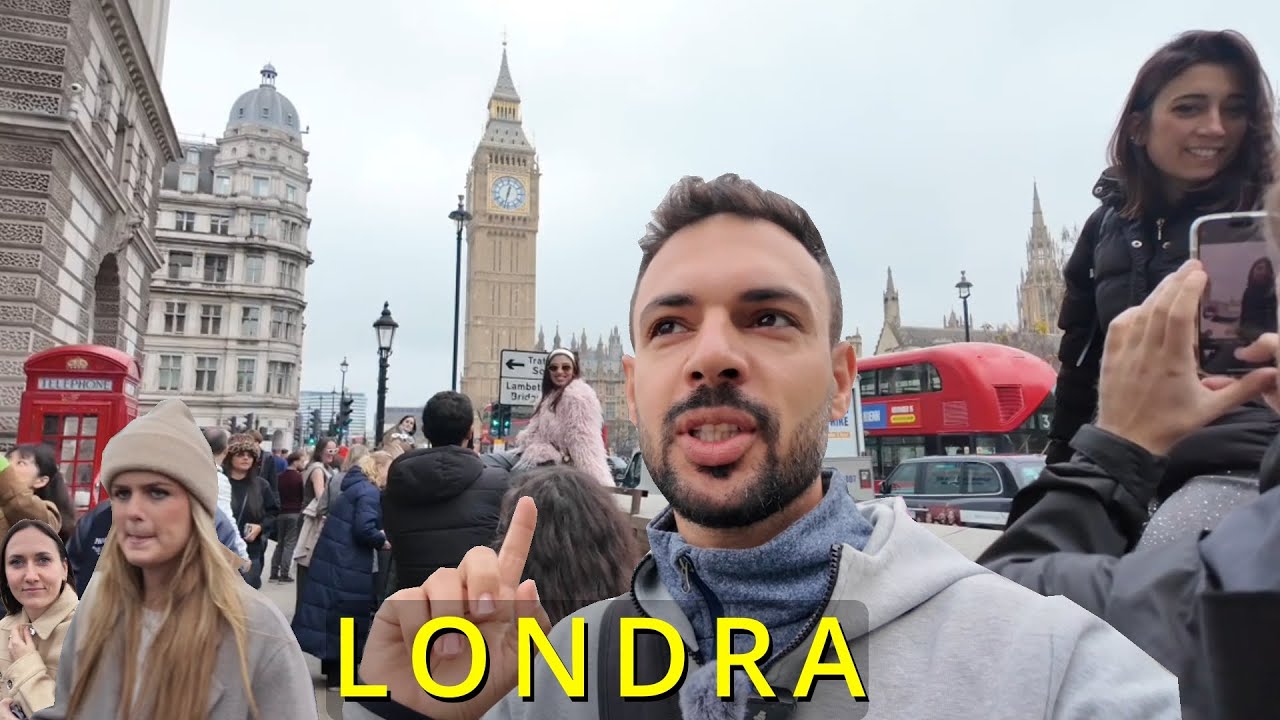 🇬🇧 KUYRUK UZAYINCA DİREKLERE DUVARLARA TIRMANDILAR 😊 İNGİLTERE LONDRA / VLOG 4K - GEZİ REHBERİ
