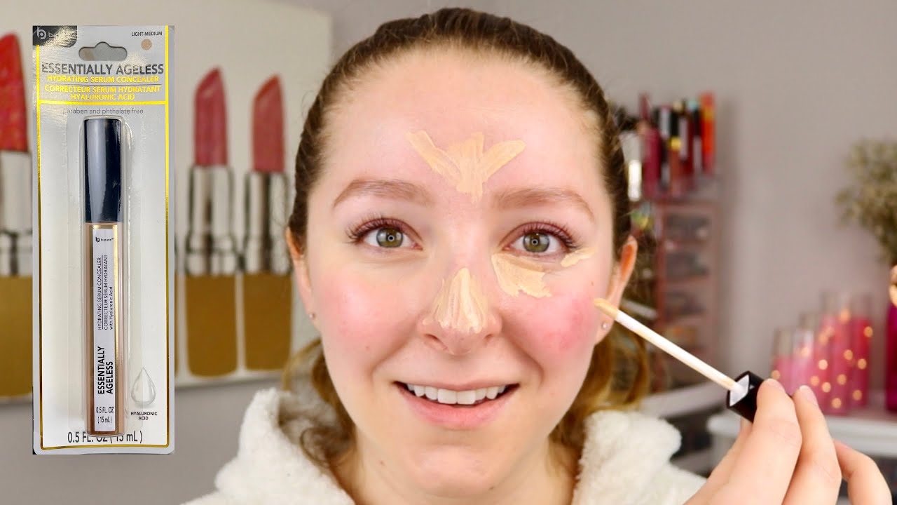 B PURE ESSENTIALLY AGELESS HYDRATING SERUM CONCEALER REVIEW