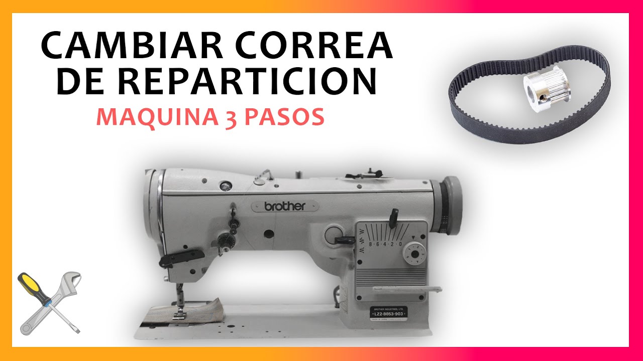 CAMBIO de correa de REPARTICIÓN | MAQUINA 3 PASOS