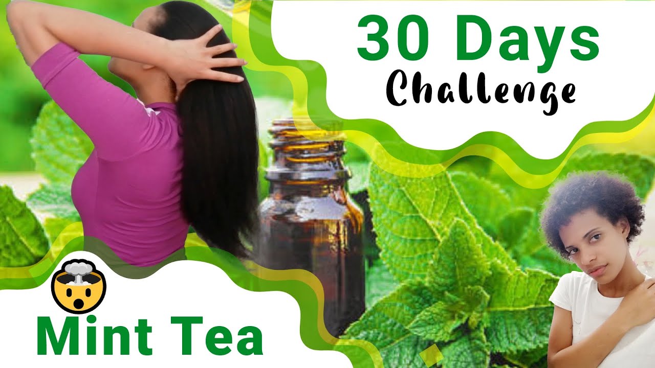 Peppermint Tea For Hair Growth Before and After 😱