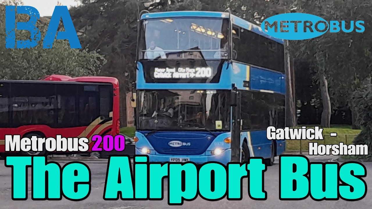 The Airport Bus - Bus Trip - Scania OmniCity - Route 200 - Metrobus