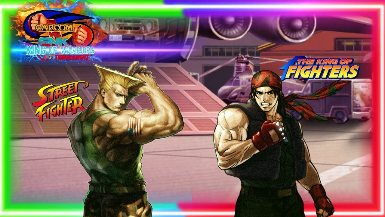 William Guile e Ralf Jones - CAPCOM VS SNK - king of warriors tournament