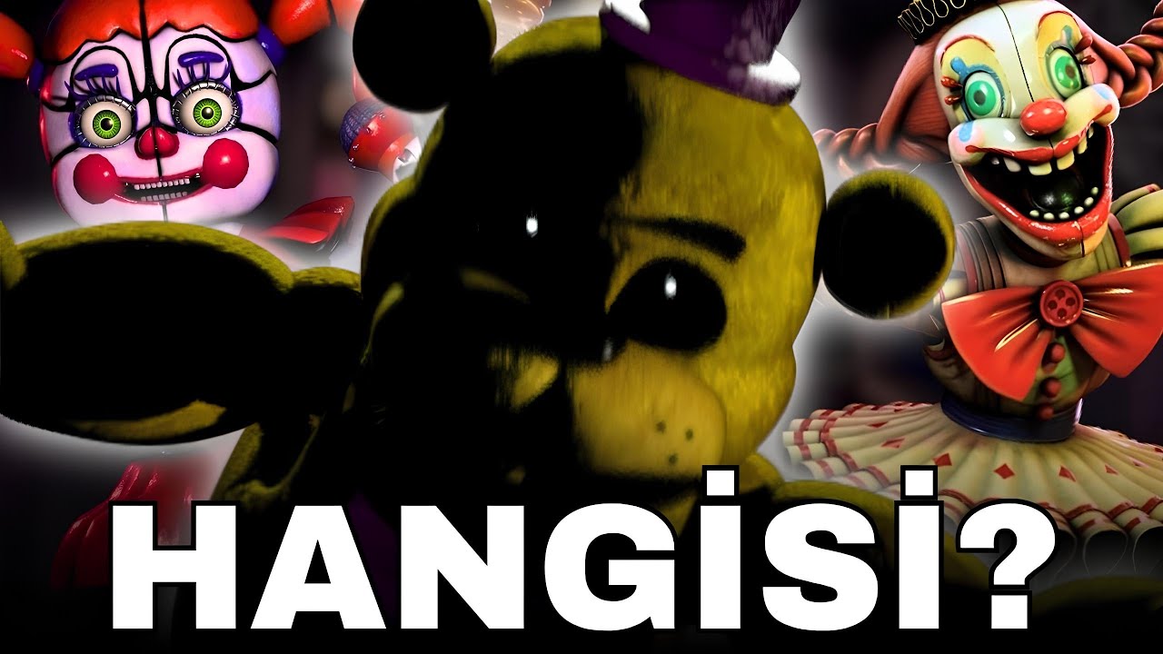 FNAF'DAKİ EN ESKİ ANİMATRONİK HANGİSİ ?