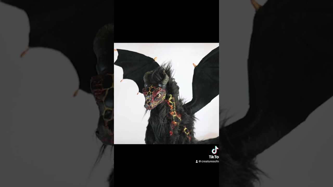 Make a Lava Dragon artdoll with me! #artdoll #dragon #balljointeddoll #sculpture #poseableartdoll
