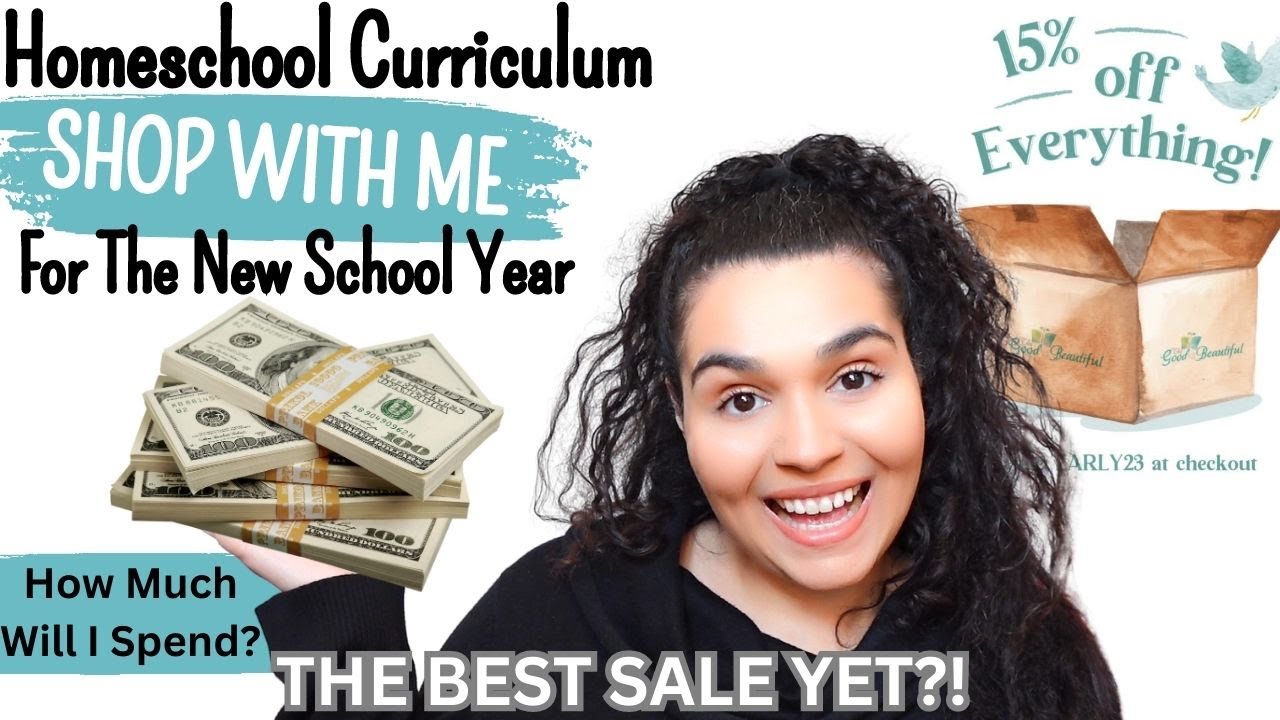 Homeschool Curriculum Shop with Me 💰 The Good & The Beautiful SALE! NEW RELEASES! + GIVEAWAY