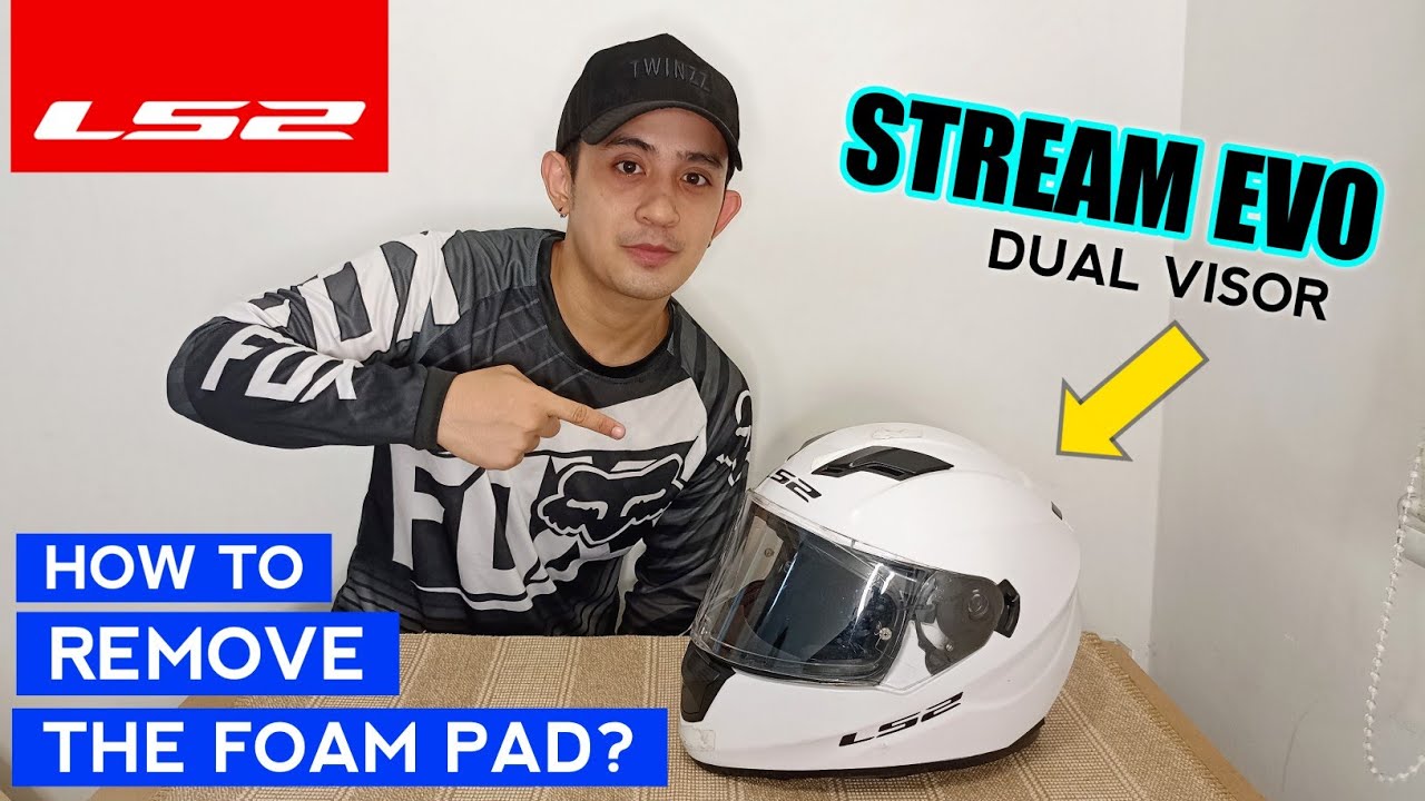 How to Remove Foam and Lens  - LS2 STREAM Evo