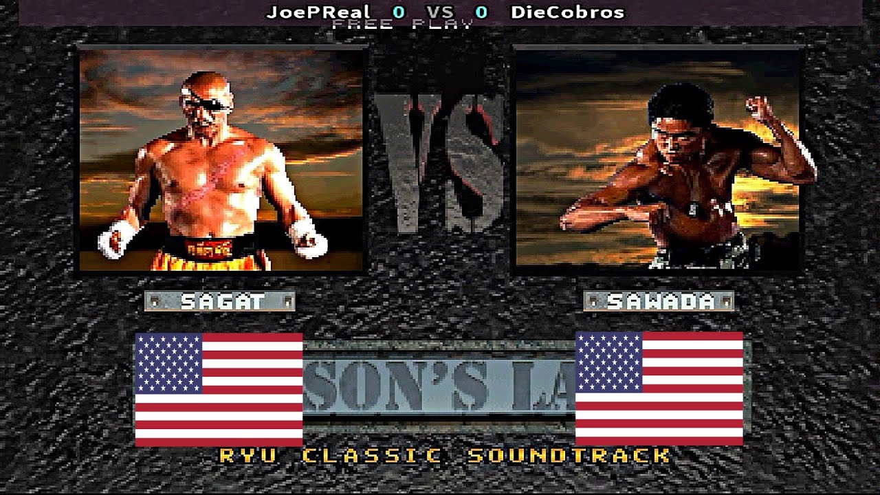 Street Fighter: The Movie - JoePReal vs DieCobros
