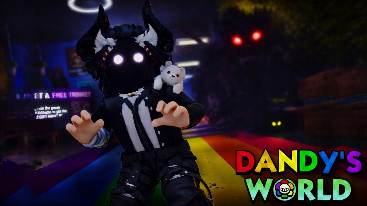 Que Es Este Juego?! | Roblox Terror (DANDY'S WORLD)
