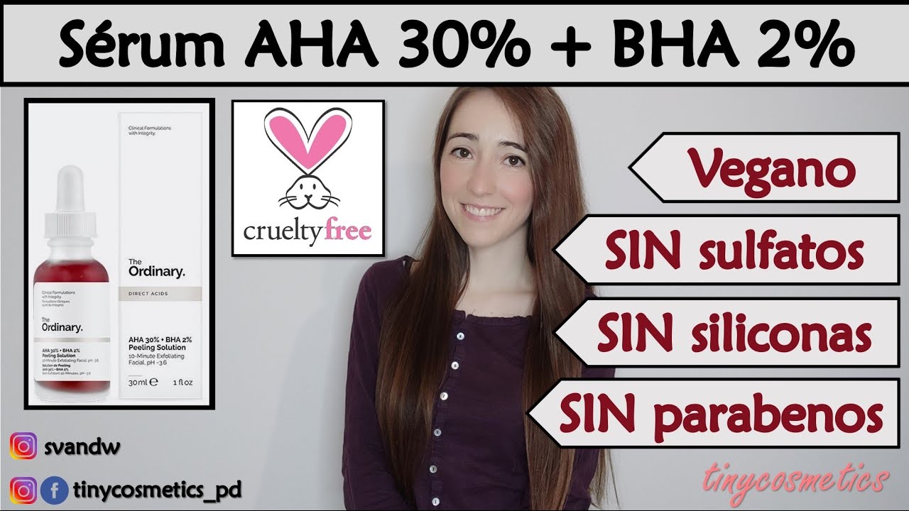 The Ordinary AHA 30% + BHA 2% Peeling Solution - Отшелушивающая сыворотка {tinycosmetics}