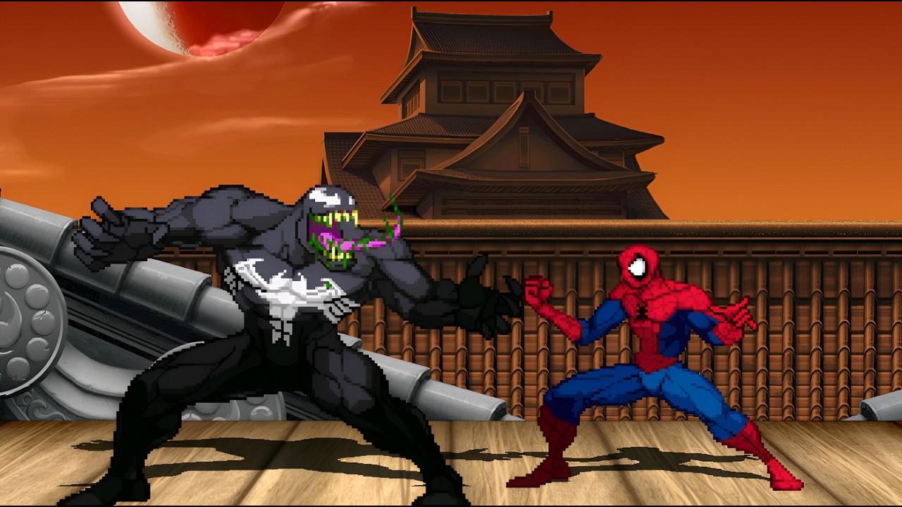 VENOM vs SPIDERMAN - The most epic fight❗⚡