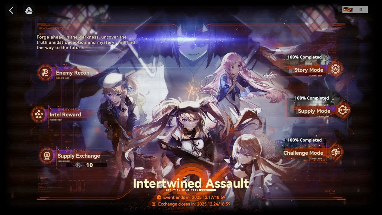 Girls' Frontline 2 - Intertwined Assault Story Heroic Mode Playthrough