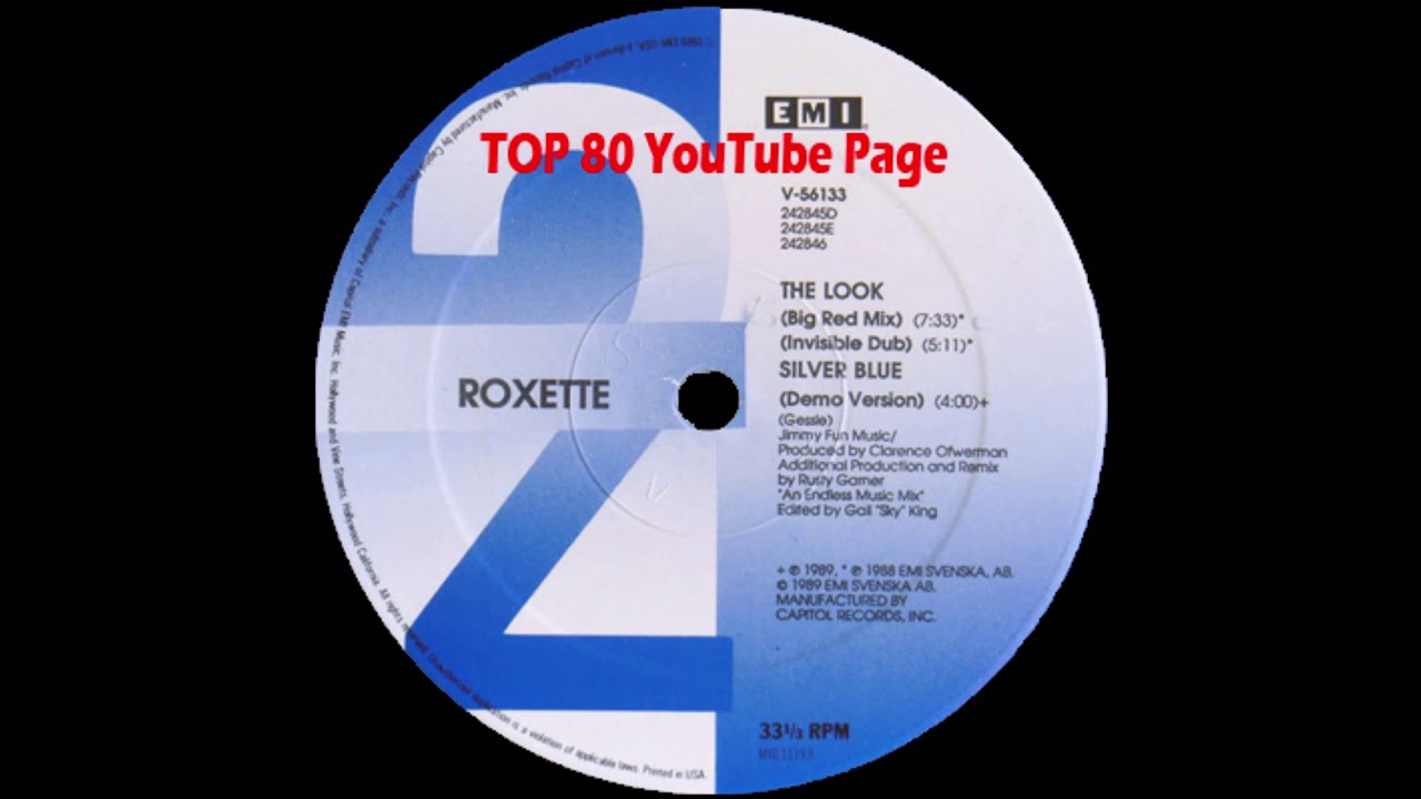 Roxette - The Look (Big Red Mix)