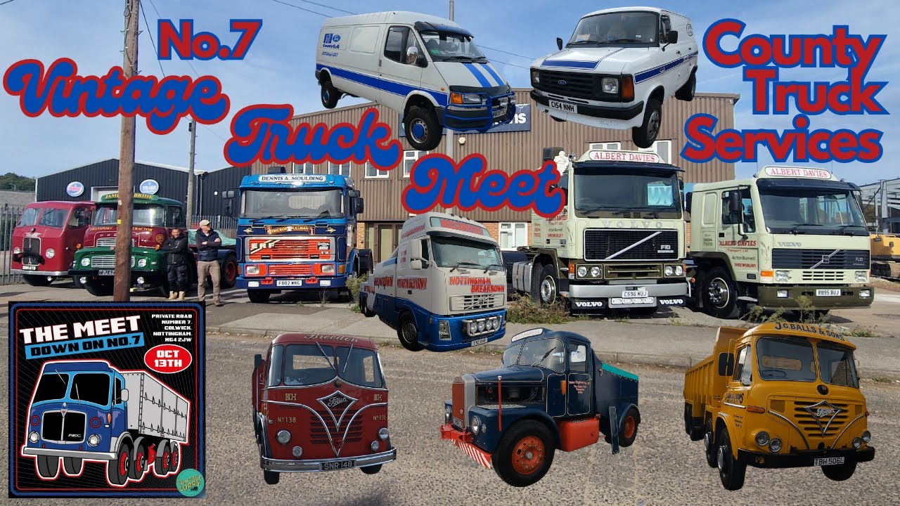 Vintage Trucks @ No.7 Meet