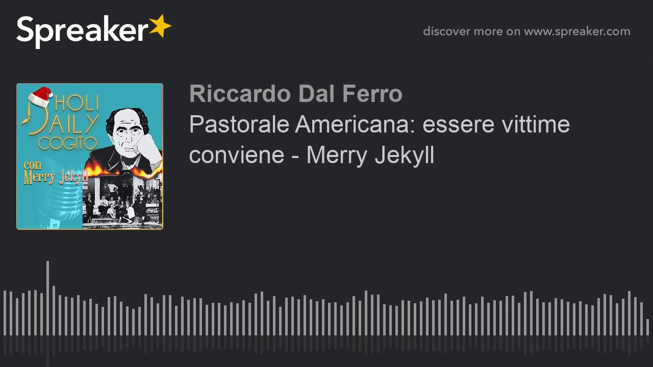Pastorale Americana: essere vittime conviene - Merry Jekyll