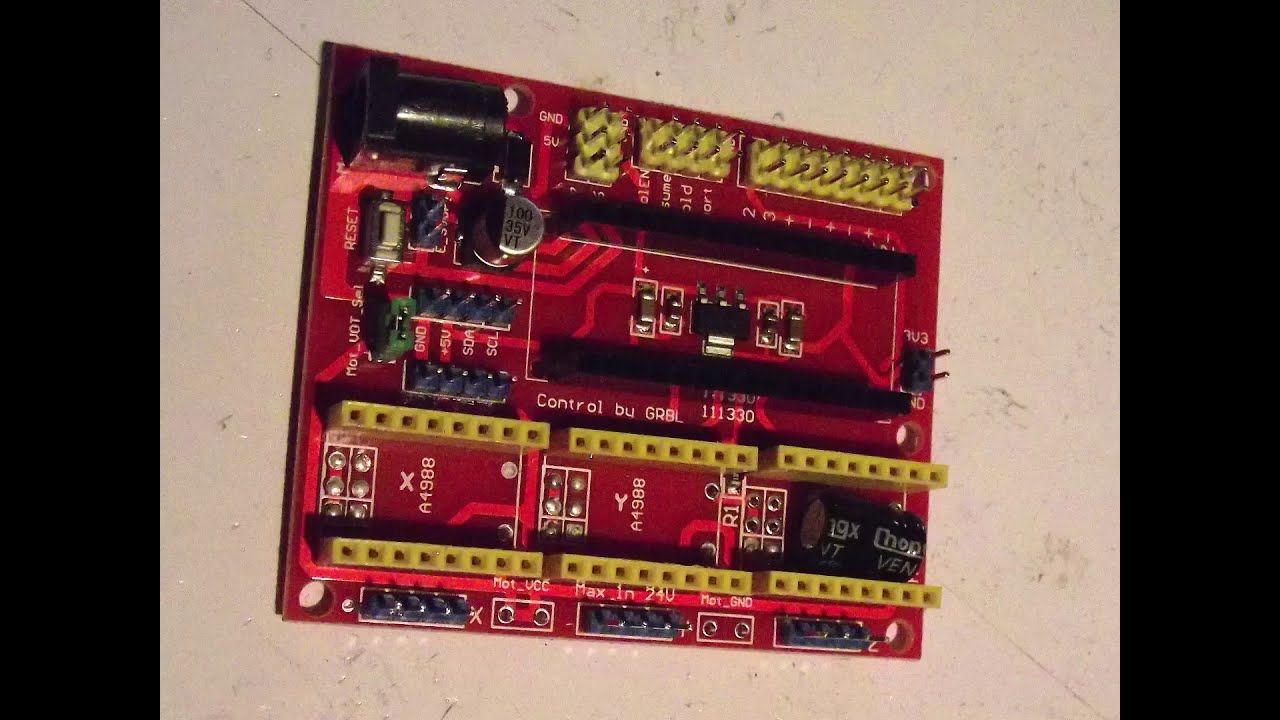 Error Arduino NANO CNC Shield