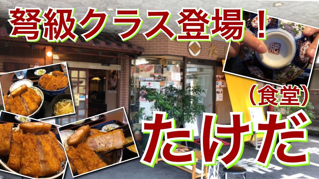 【超人気店】超分厚いソースかつ丼・たけだ