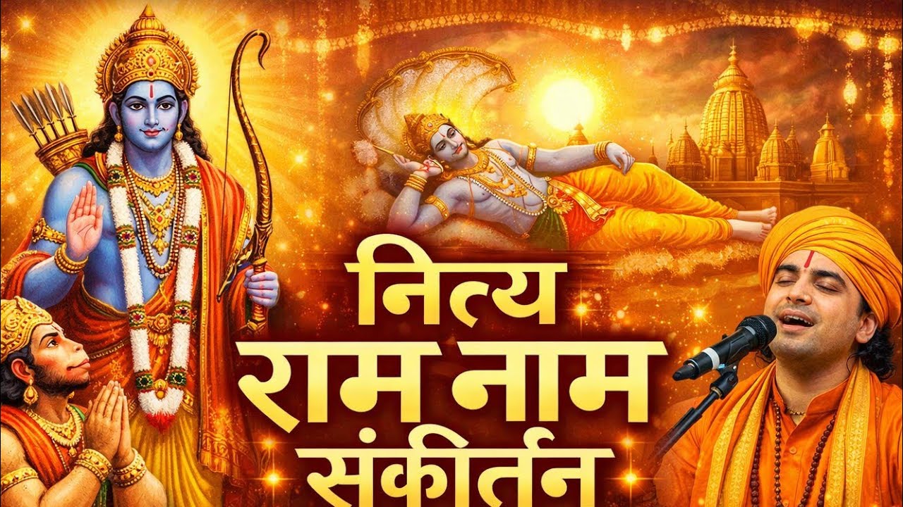 Nitya Ram Naam Sankirtan | Ram Dhun | Daily Bhajan Live