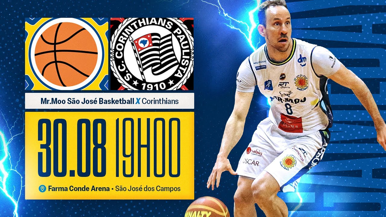 Mr.Moo São José Basketball X Corinthians - AO VIVO COM IMAGENS | Campeonato Paulista 2025