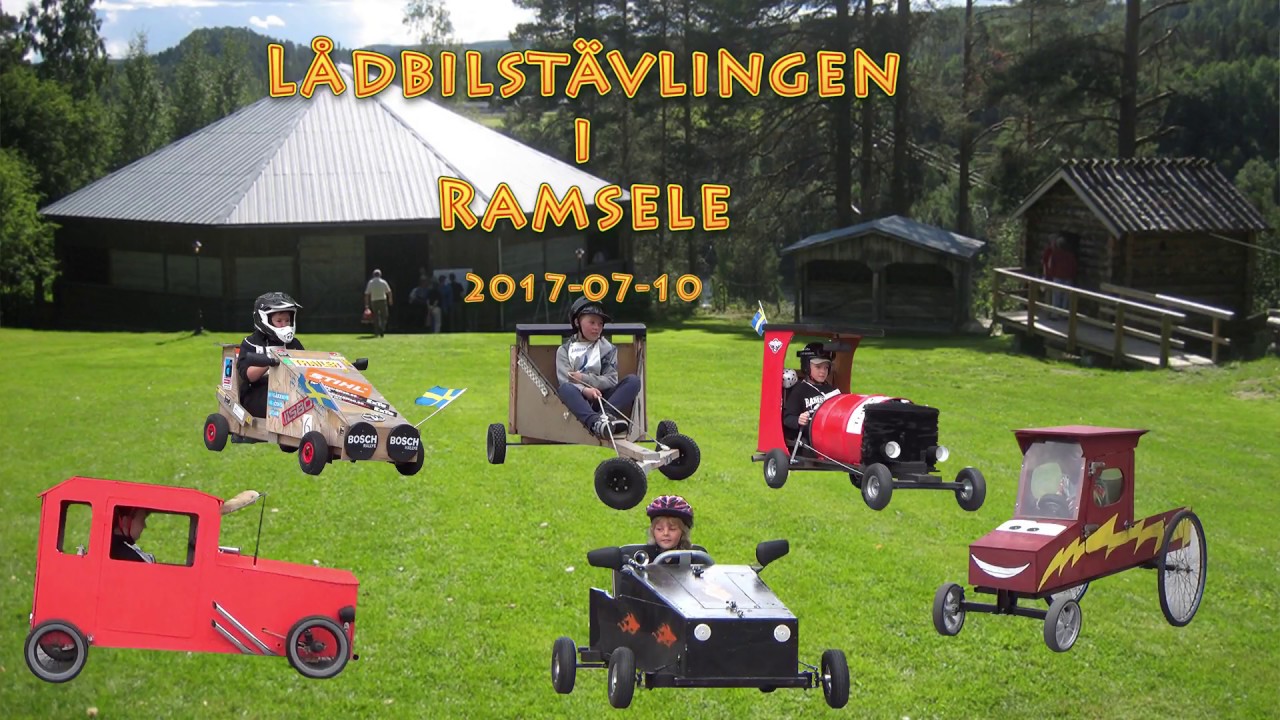 Lådbilsrally i Ramsele