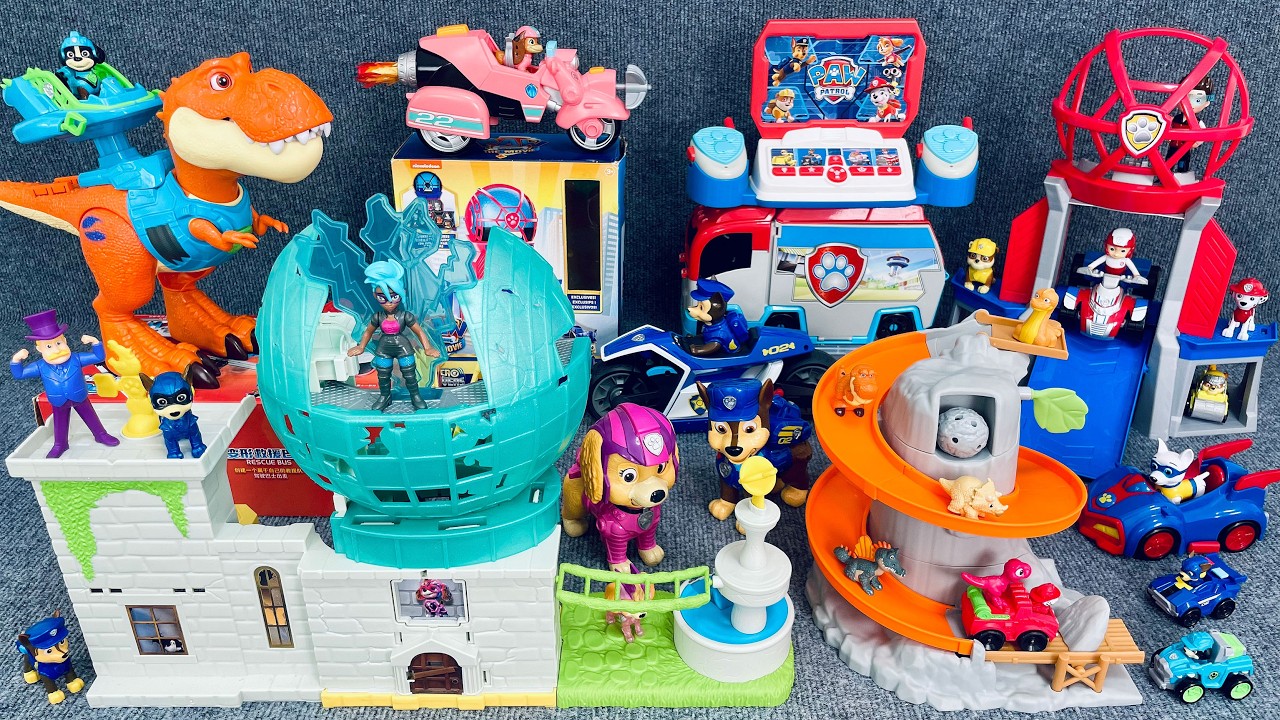 37 Minutes Satisfying with Unboxing Paw Patrol Toys Collection ASMR | Toy Review