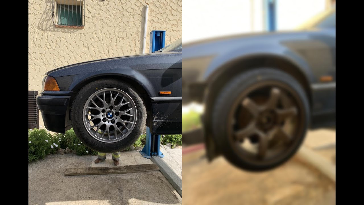 Des jantes forgés pour la E36 !!