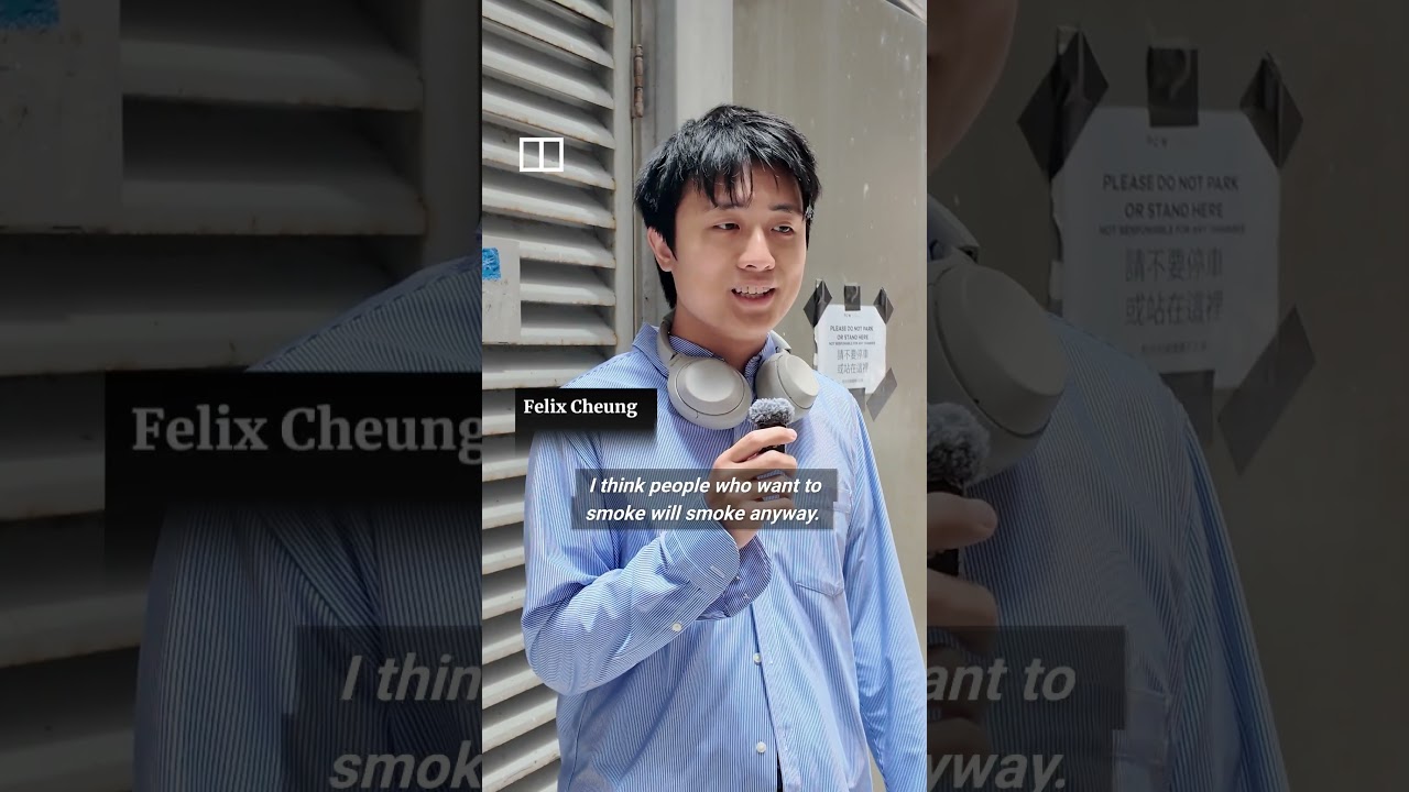 Vaping in public is officially illegal in Hong Kong