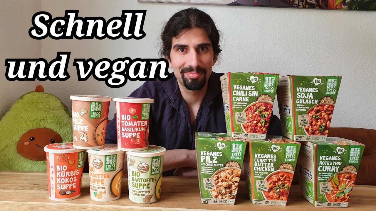 TressBrüder vegane Suppen & Schnellgerichte im Test | Stimmt die Qualität?