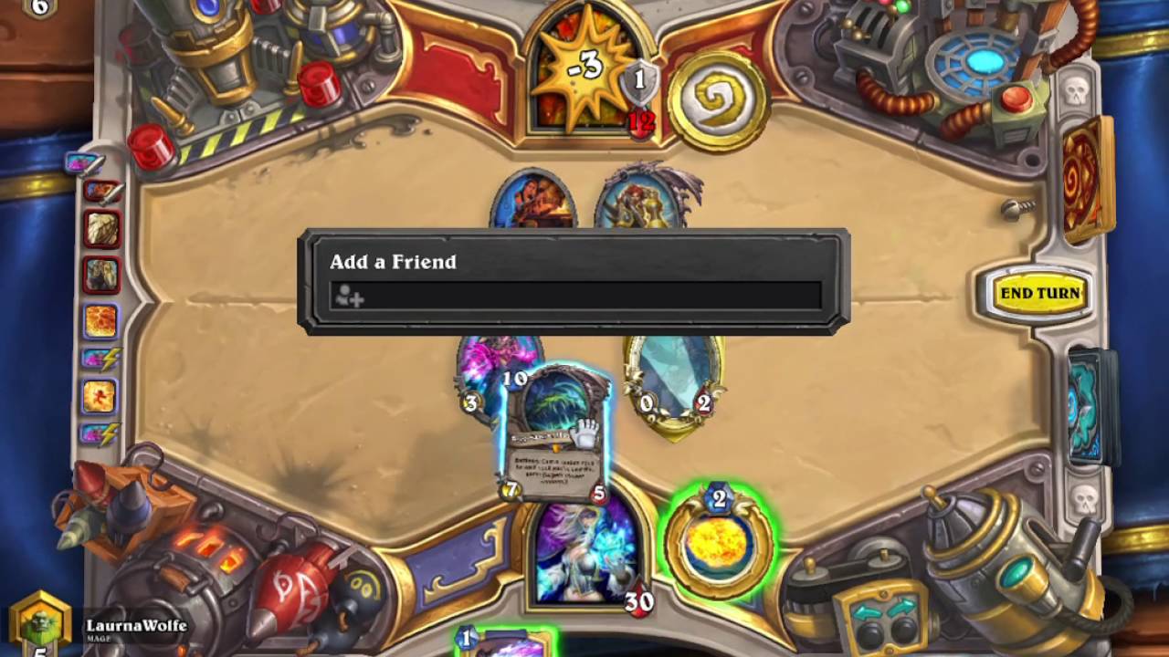 Add a friend bug Hearthstone