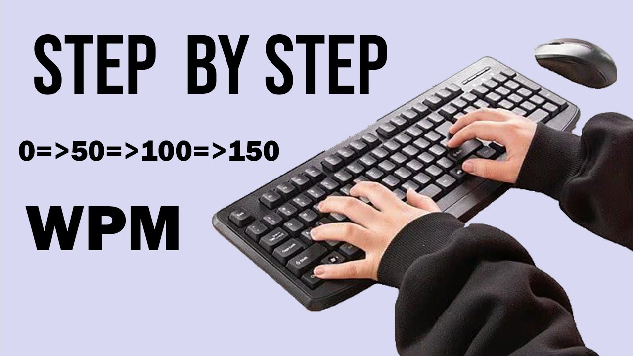 How to Type 150 WPM (Step by Step Guide) Master your Typing ⌨️💪