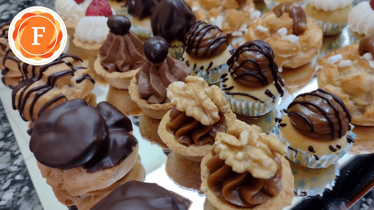Masas Finas de Confitería – Parte II – Petit Fours para eventos || Feather Sweets