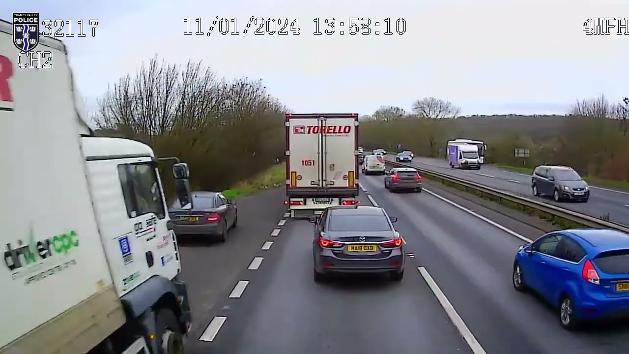 Commercial Vehicle Unit - Road Safety message following movements of dangerous vehicles to ports.