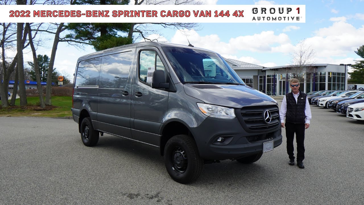 2022 Mercedes-Benz Sprinter Cargo Van 144 4x4 | Video Tour with Roger