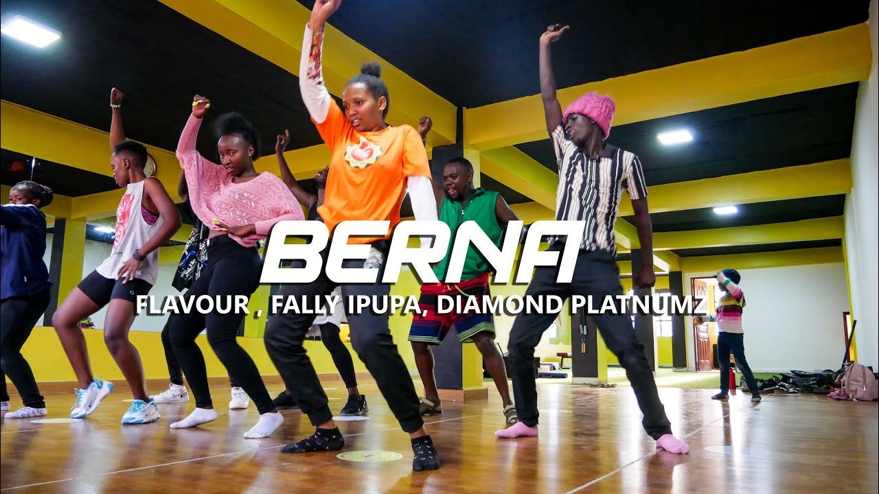 Flavour - BERNA Reloaded (ft. Fally Ipupa & Diamond Platnumz) | AFRO DANCE EXPERIENCE CLASS