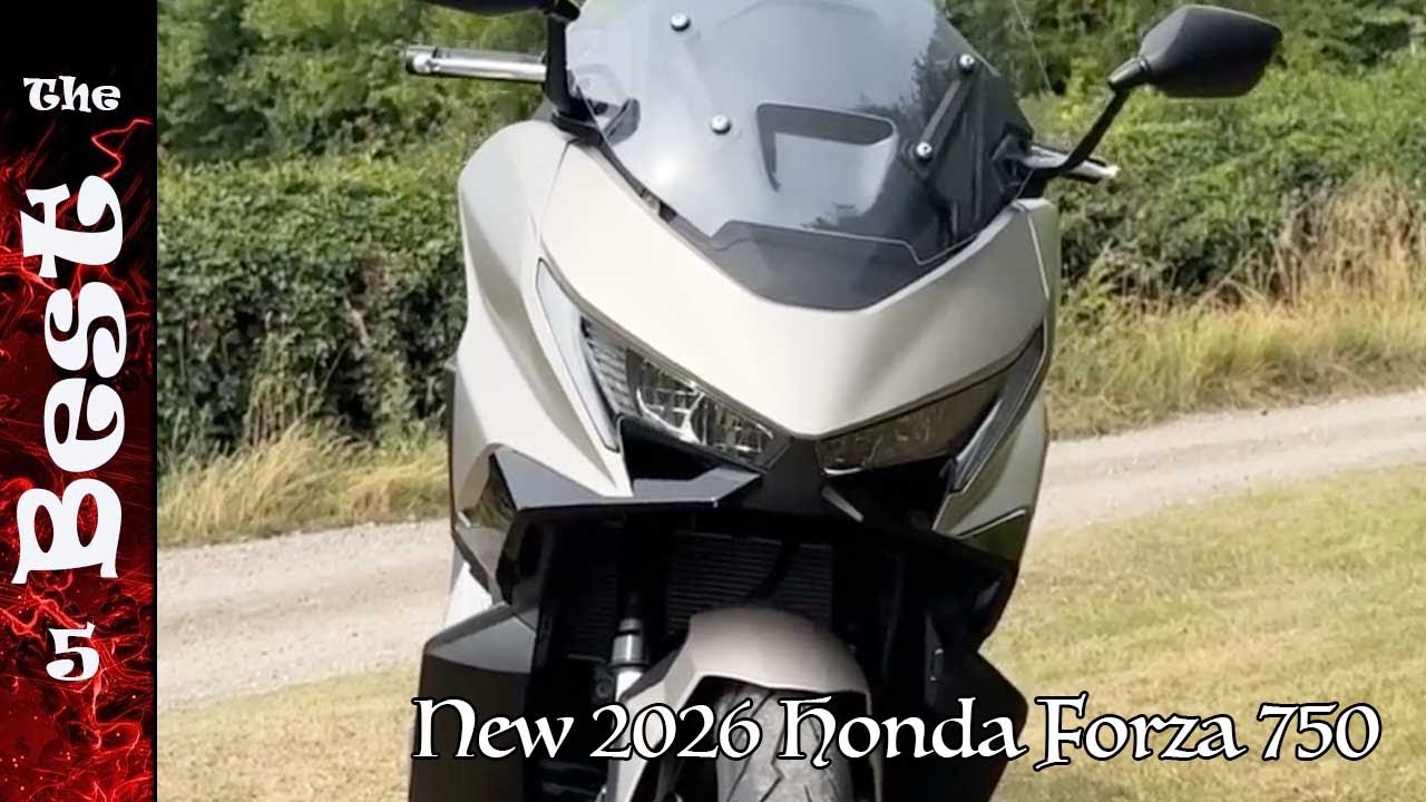 New 2026 Honda Forza 750