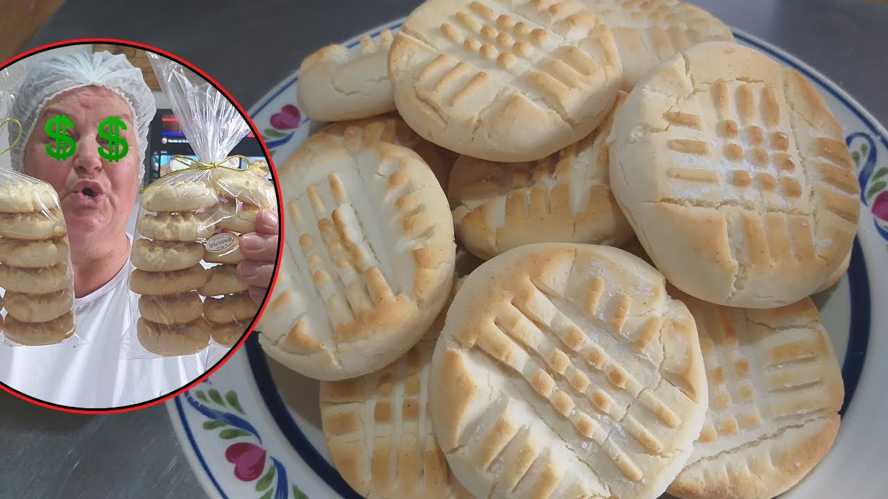 Bolacha de leite condensado - Faça e venda...