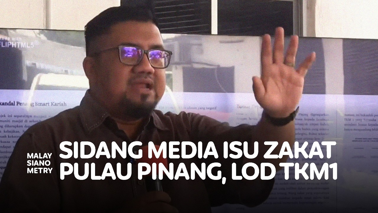 SIDANG MEDIA ISU ZAKAT PULAU PINANG DAN LOD TKM 1 / 16 MAC 2026