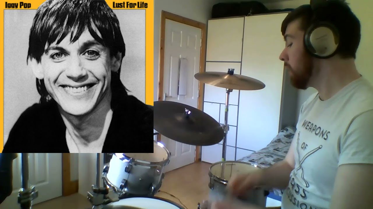 Iggy Pop - Lust For Life Drum Cover - Liam Fitz On Drums