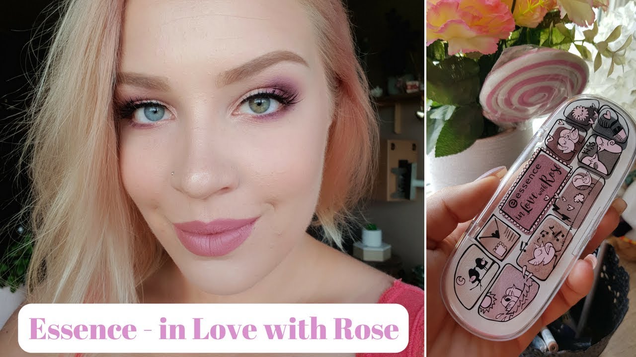 Essence - In love with rose szemhéjpúder paletta TESZT | Nancykeh Makeup