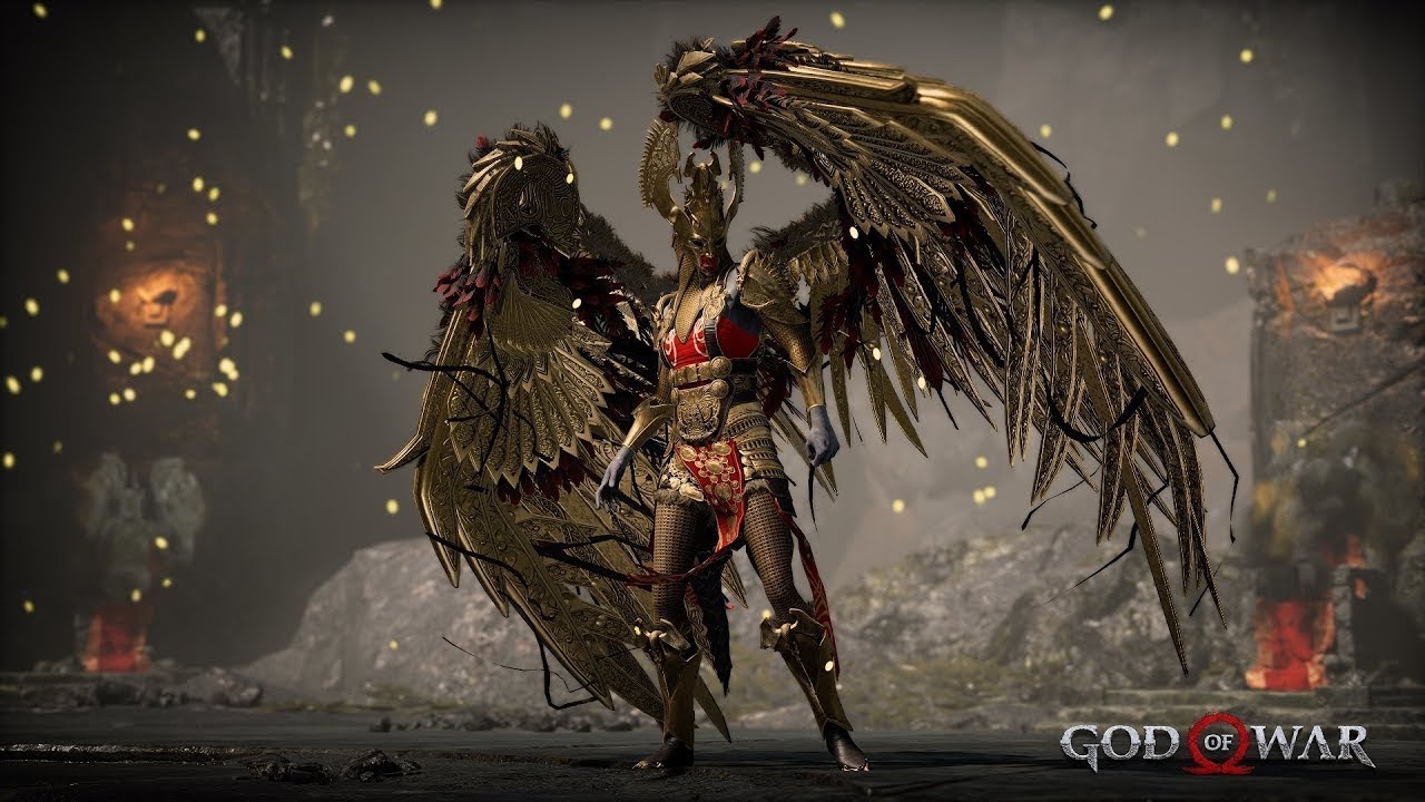 GOD OF WAR 2018 || SIGRUN VALKYRIE QUEEN || HARD MODE || HARDEST BOSS || GAMEPLAY || BOSS FIGHT ||