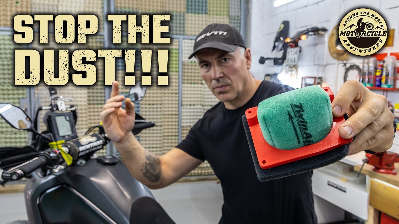 Yamaha Tenere 700 Twin Air Pre Filter - Installation & Test
