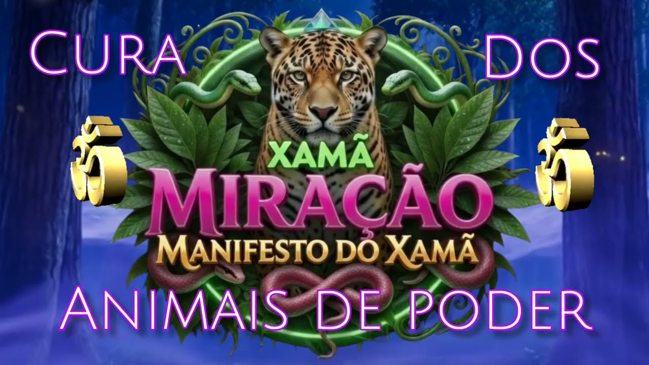CURA DOS ANIMAIS DE PODER OM 🐆 Ritual Xamânico Profundo Invocação Limpeza Espiritual • Mantra OM