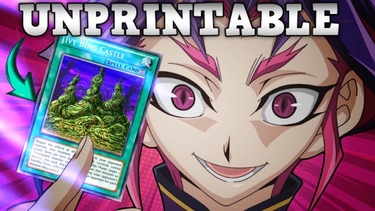 5 UNPRINTABLE Yu-Gi-Oh! ANIME CARDS