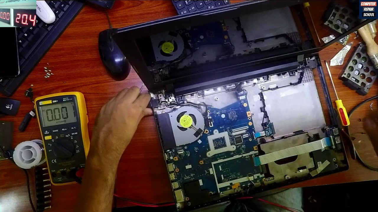 Laptop not turning on | lets talk anoit 19v rail | laptop repair sinhala