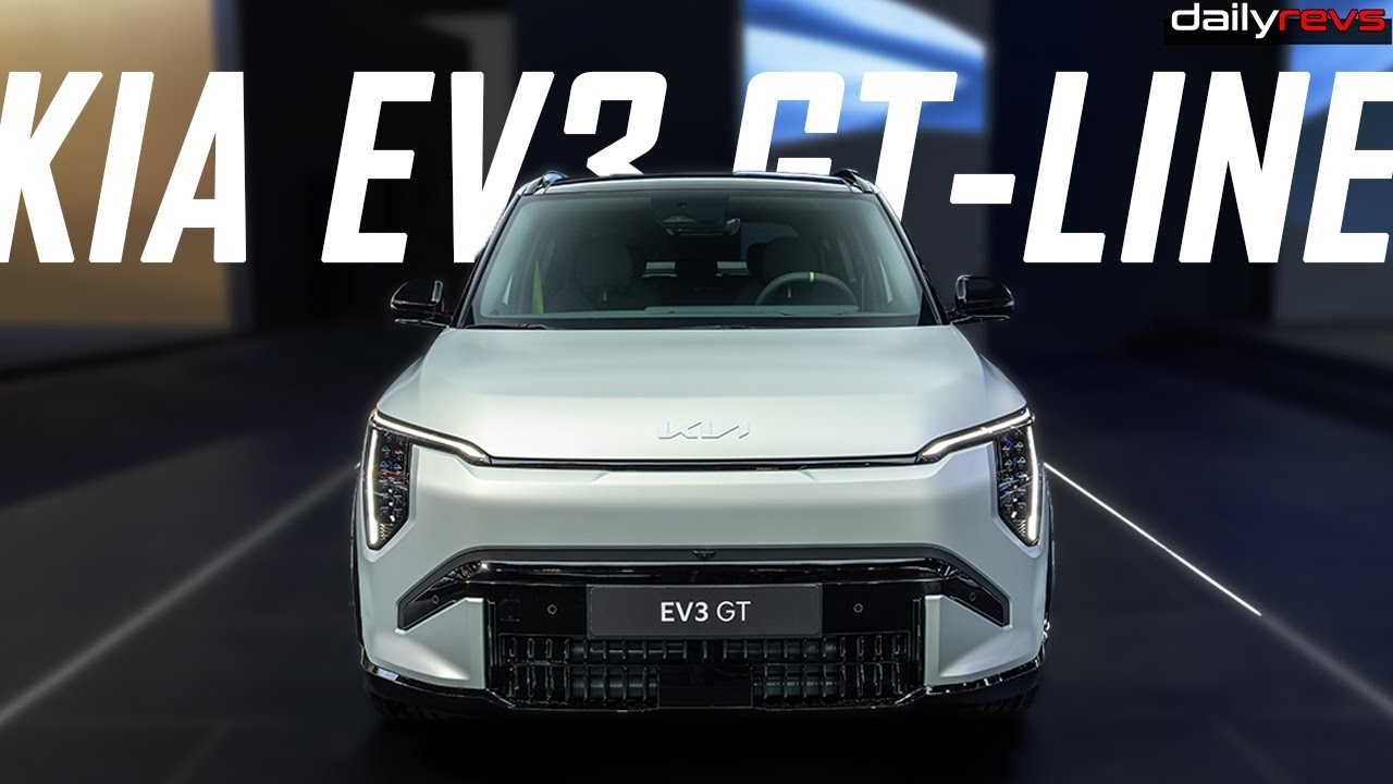 Kia EV3 GT- Line | Design Details | Brussels Motor Show