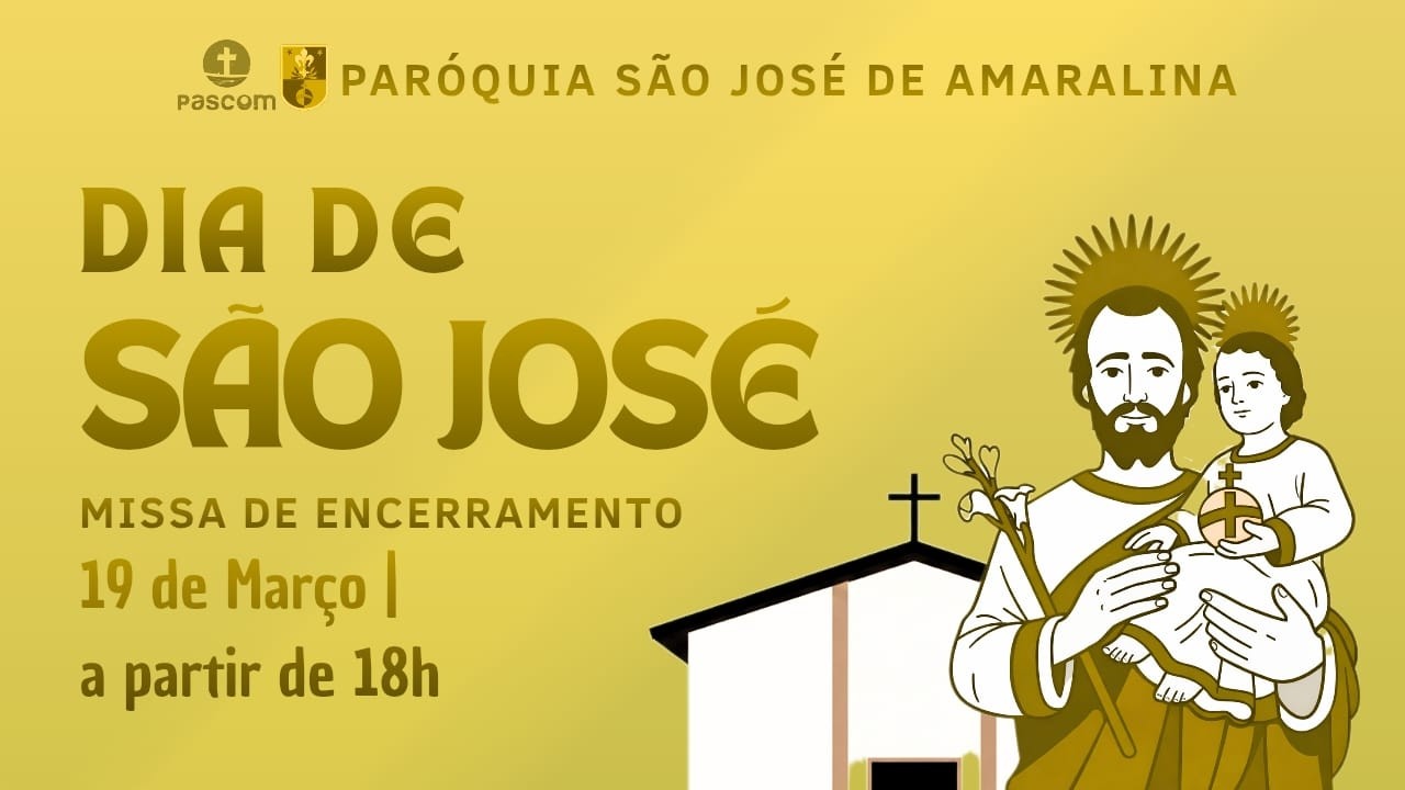 Festa de São José 2026 | Missa de Encerramento | Paróquia São José de Amaralina