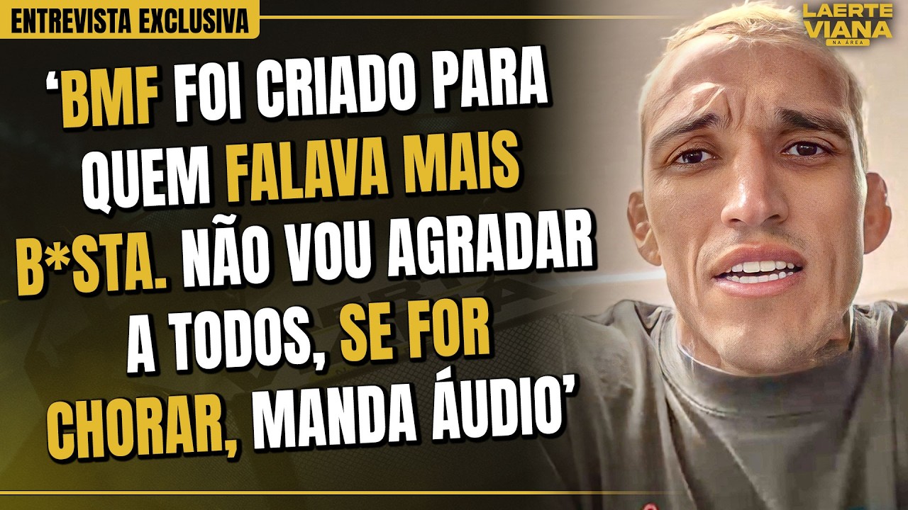 EXCLUSIVO! CHARLES DO BRONXS REBATE CRÍTICAS, EXPLICA PORQUE IGNOROU MCGREGOR E INDICA PRÓXIMO PASSO