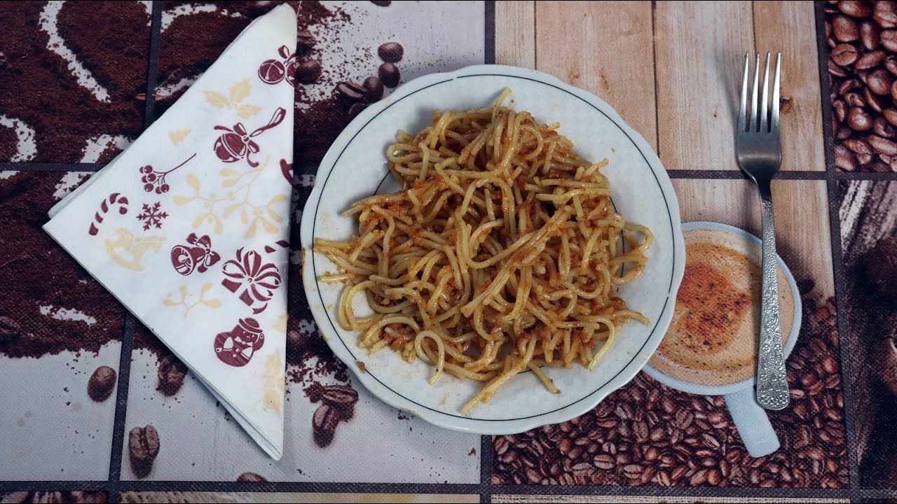 Rajong&oacute; recept 36 &ndash;  l&ouml;ncsh&uacute;s Spageti